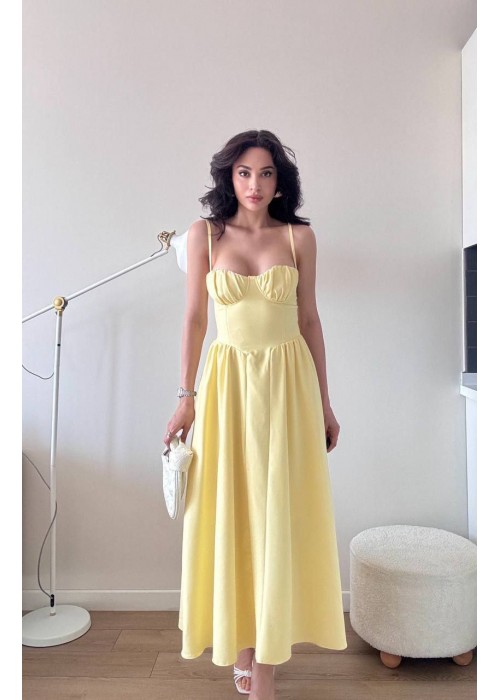 212206 YELLOW DRESS