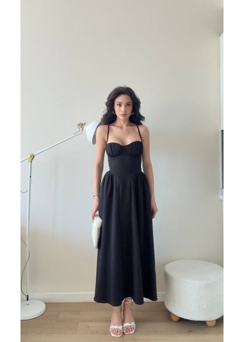 212207 BLACK DRESS