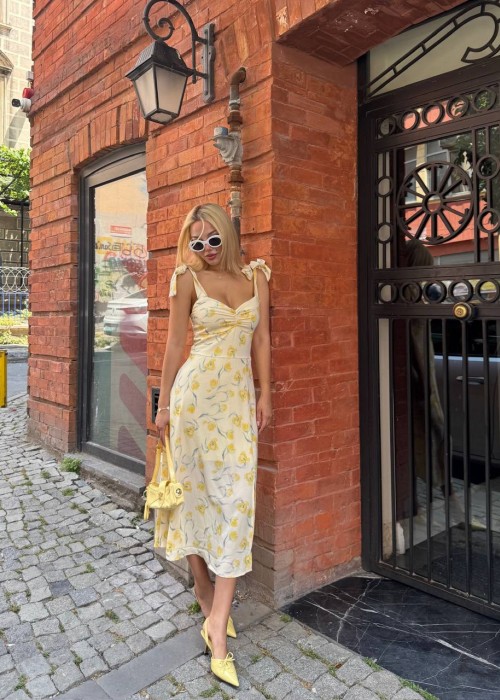 212222 PATTERNED DRESS