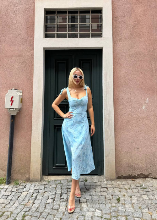 212224 PATTERNED DRESS