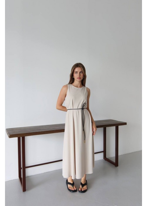 212259 CREAM DRESS