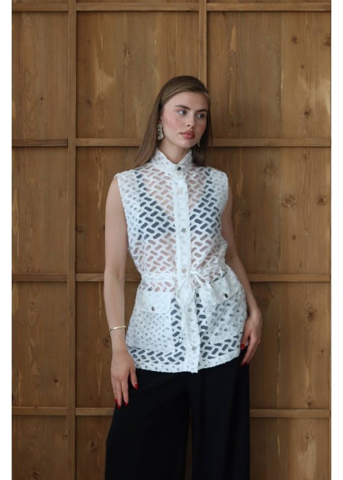 212279 WHITE VEST