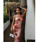 212329 DESENLİ ELBİSE LYCRA