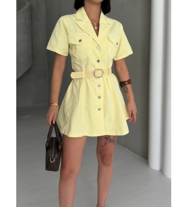 212364 SARI ELBİSE D...