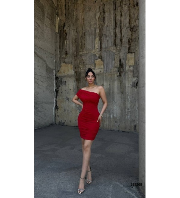 212372 KIRMIZI ABİYE SANDY KUMAŞ