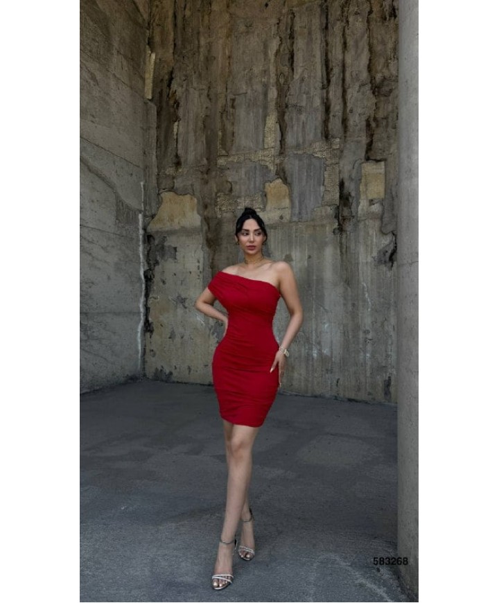 212372 KIRMIZI ABİYE SANDY KUMAŞ