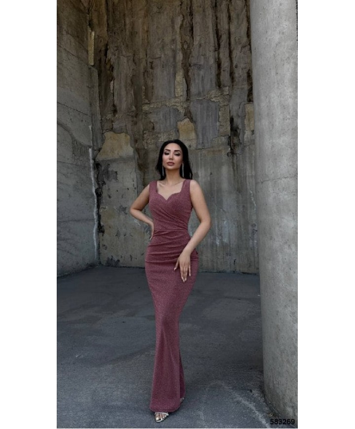 212381 PEMBE ABİYE FLOWERS KUMAŞ