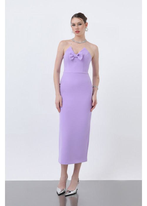 212417 LILA COCKTAİL DRESS