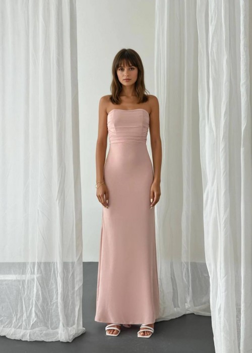 212428 PINK COCKTAİL DRESS