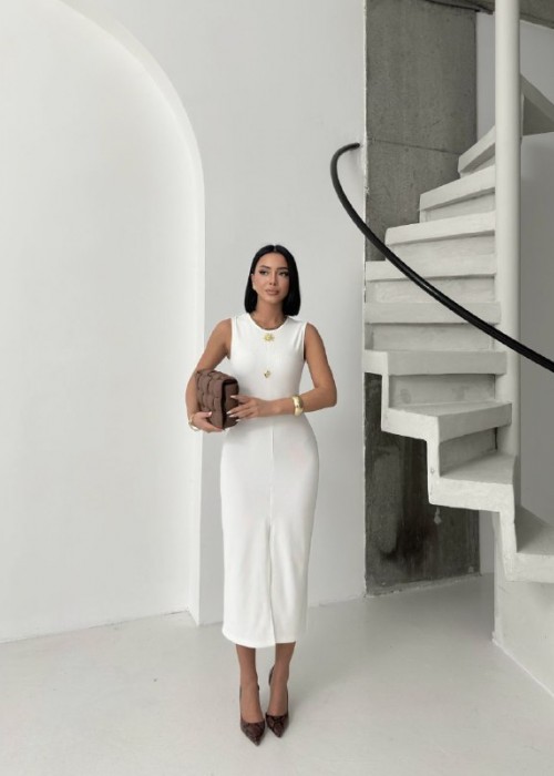 212456 WHITE DRESS