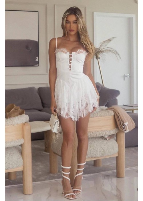 212463 WHITE DRESS SATIN FABRIC