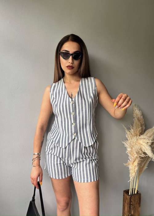212503 STRIPED SUİT