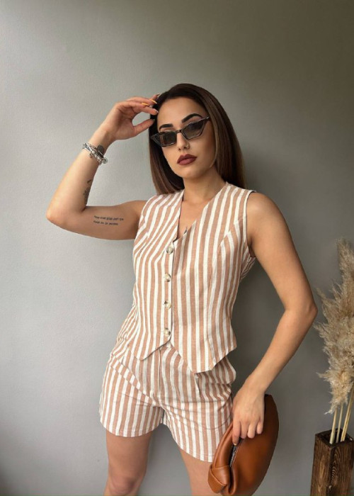 212504 STRIPED SUİT