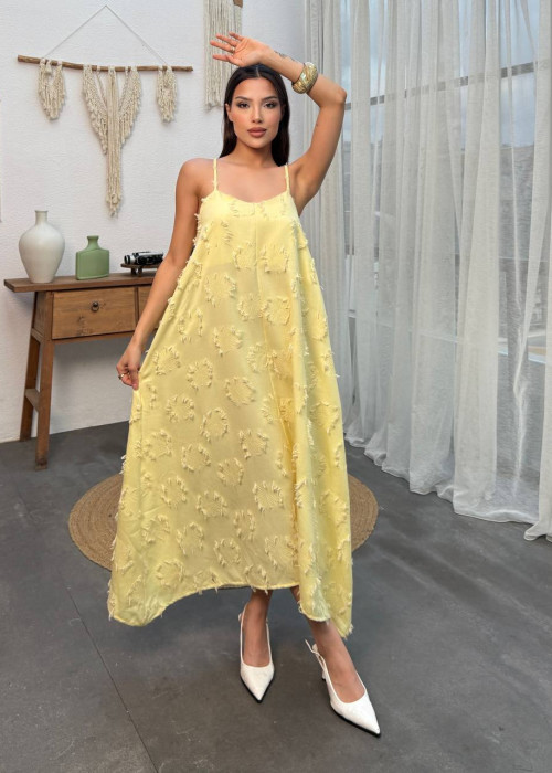 212519 YELLOW DRESS