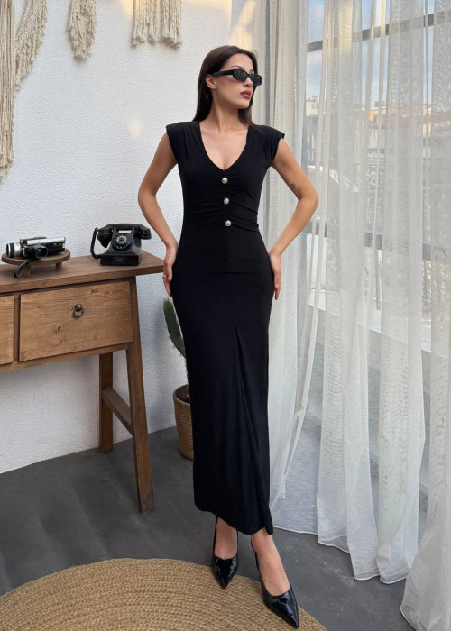 212523 BLACK DRESS