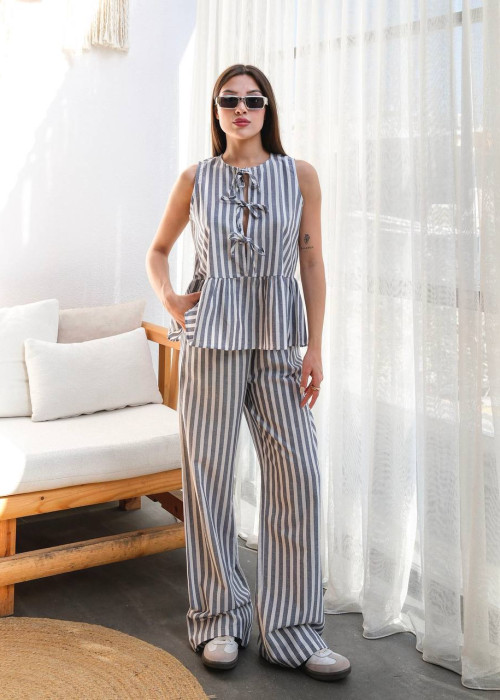 212529 STRIPED SUİT