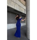 212596 MOR ABİYE FLOWERS KUMAŞ