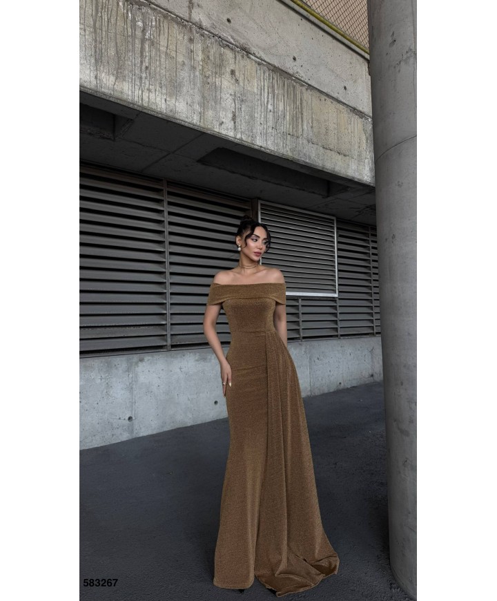 212599 KAHVE ABİYE FLOWERS KUMAŞ