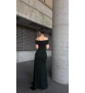 212602 YEŞİL ABİYE FLOWERS KUMAŞ