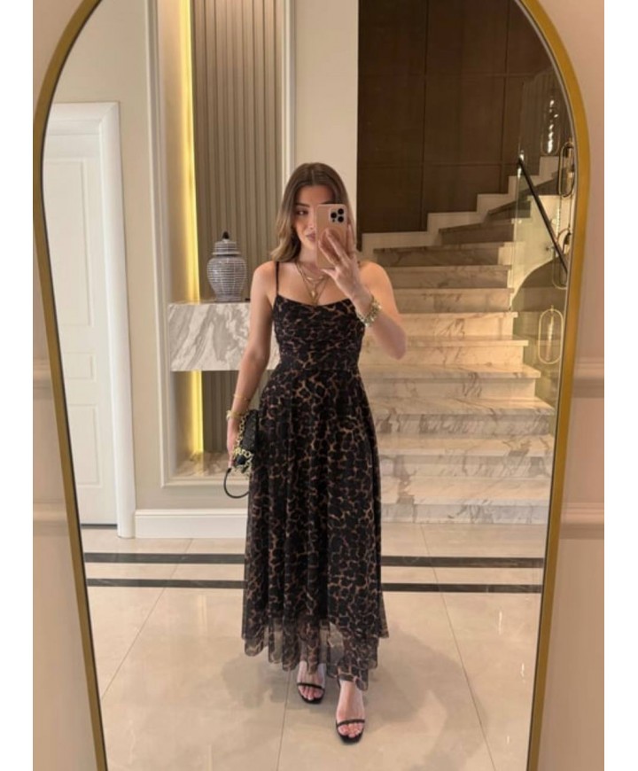212634 LEOPAR ELBİSE