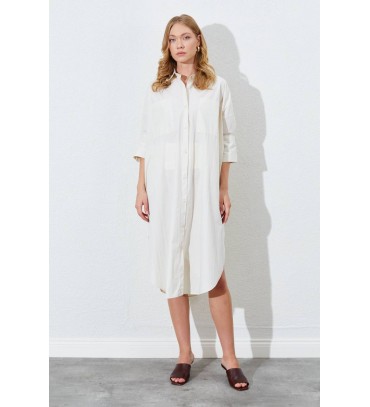 213941 KREM ELBİSE...