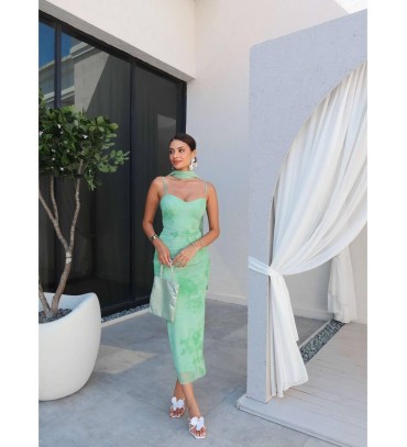 213948 YEŞİL ELBİSE...