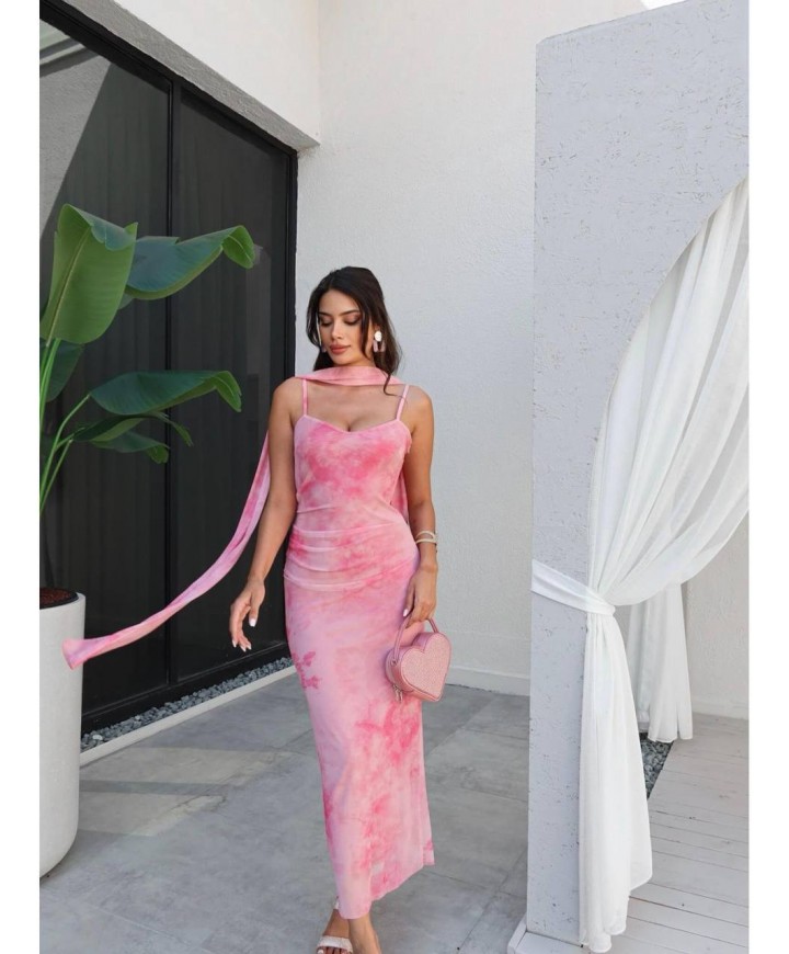 213949 PEMBE ELBİSE