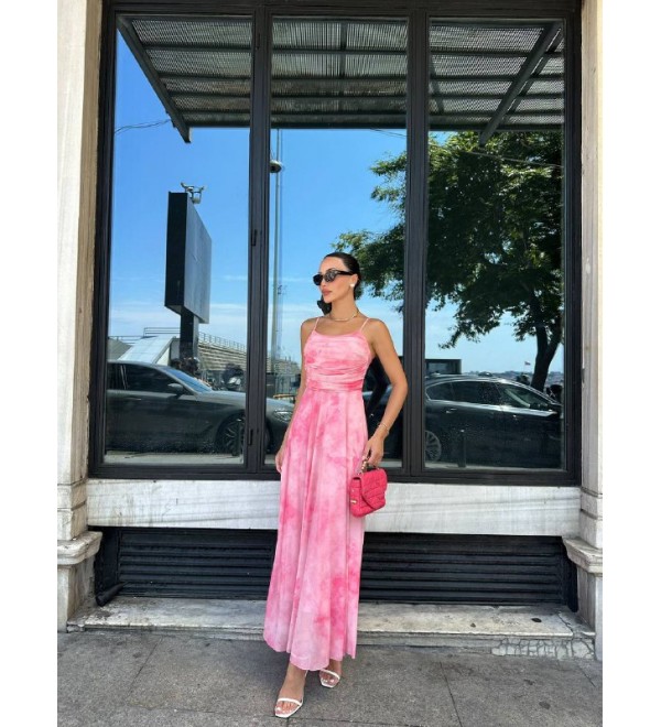 213959 PEMBE ELBİSE