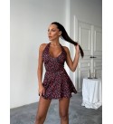 213991 DESENLİ ELBİSE LYCRA