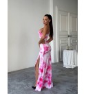 213994 DESENLİ ELBİSE LYCRA