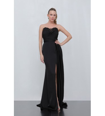 214006 SİYAH ABİYE...