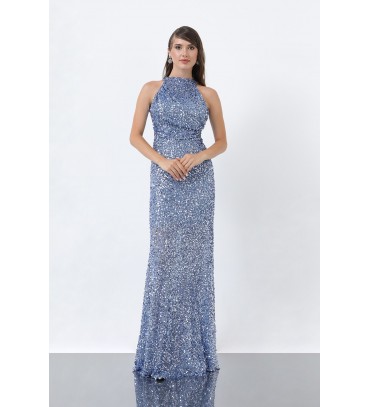 214024 MAVİ ABİYE PU...