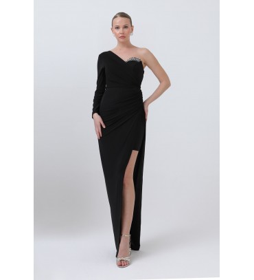 214033 SİYAH ABİYE...