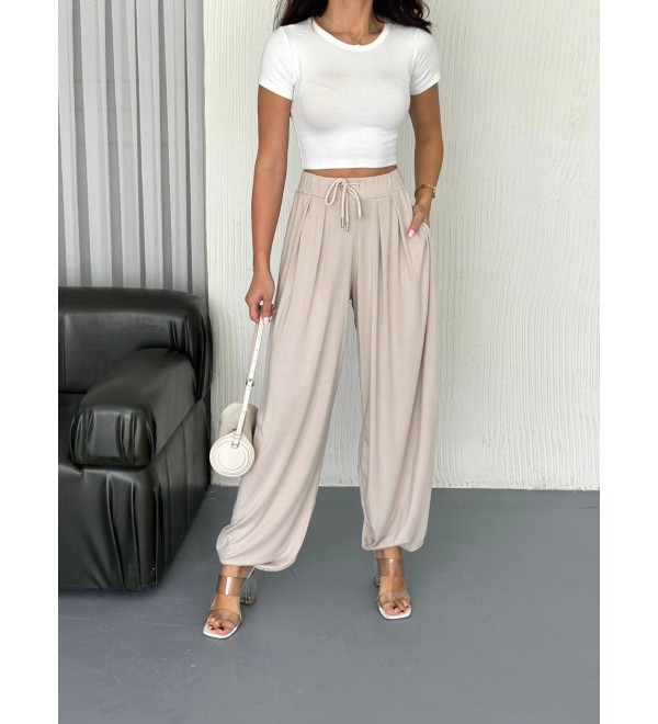 214050 CREAM TROUSERS 