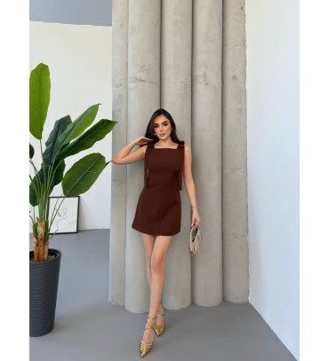 214088 KAHVE ELBİSE ...