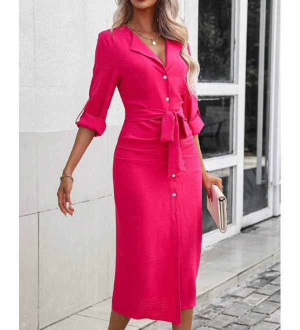 214095 PEMBE ELBİSE AİROBİN KUMAŞ