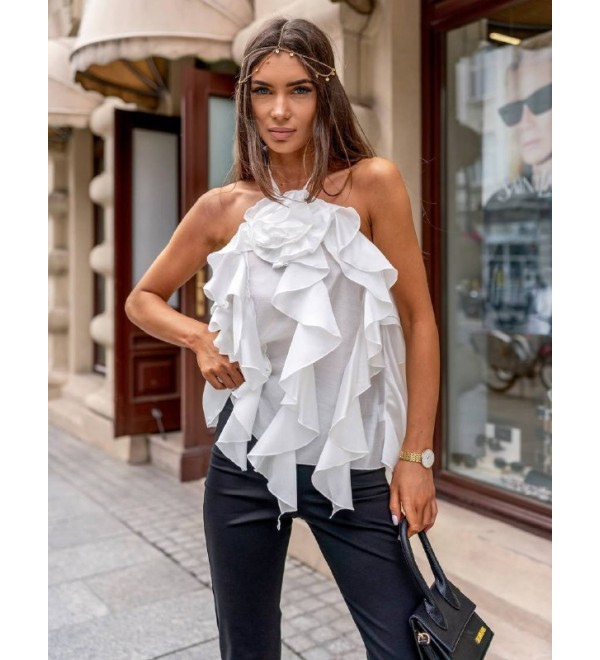 214107 WHITE BLOUSE
