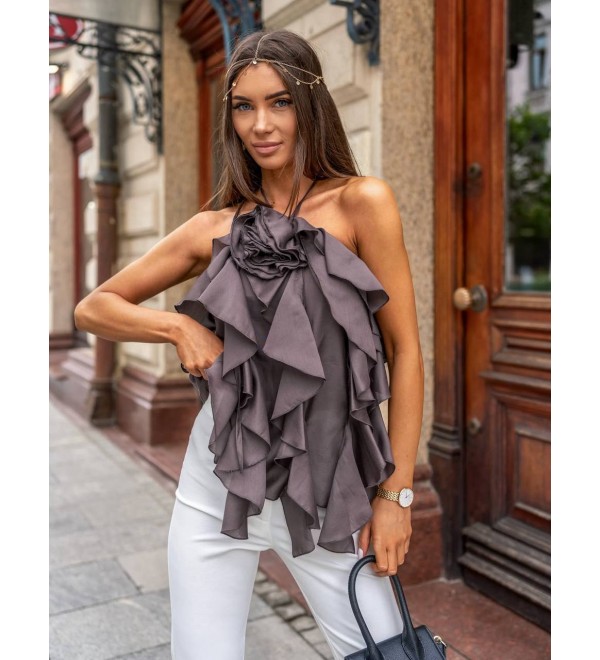 214109 ANTHRACITE BLOUSE