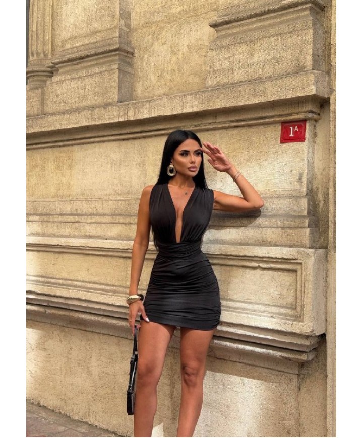 214227 SİYAH ELBİSE LYCRA