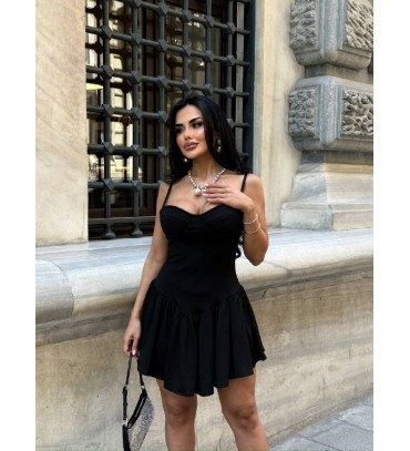 214243 SİYAH ELBİSE ...