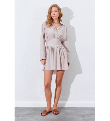 214264 VİZON ELBİSE...