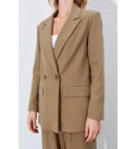 214266 HAKİ CEKET KETEN