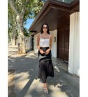 214302 SİYAH ETEK TRİKO