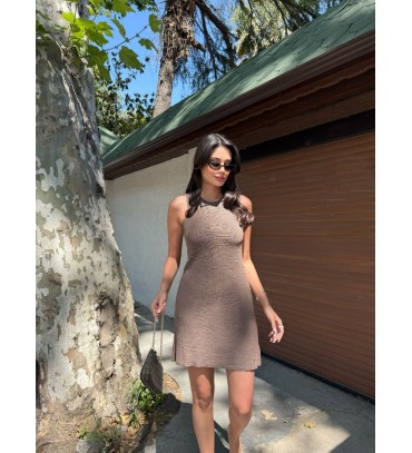 214327 VİZON ELBİSE ...