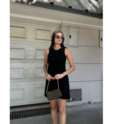 214328 SİYAH ELBİSE ...