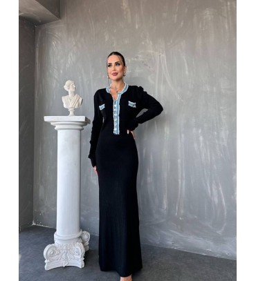 214336 SİYAH ELBİSE ...