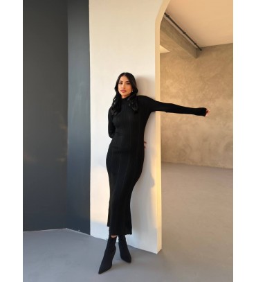 214391 SİYAH ELBİSE ...