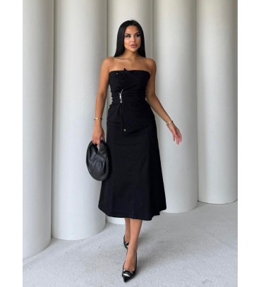 214402 SİYAH ELBİSE...