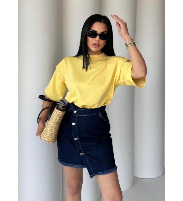 214411 COLOURFUL SKIRT Jeans