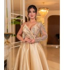 214529 KREM ABİYE SATEN